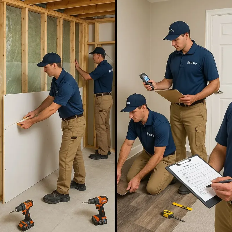 Repairs and Reconstruction process in Coconino County, AZ